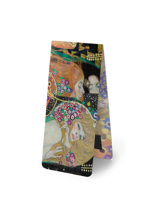 Magnetische Boekenlegger, Gustav Klimt, Water Slangen  2