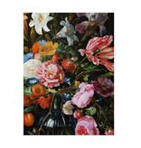 Softcover Kunst Skizzenbuch,  De Heem, Blumenstillleben