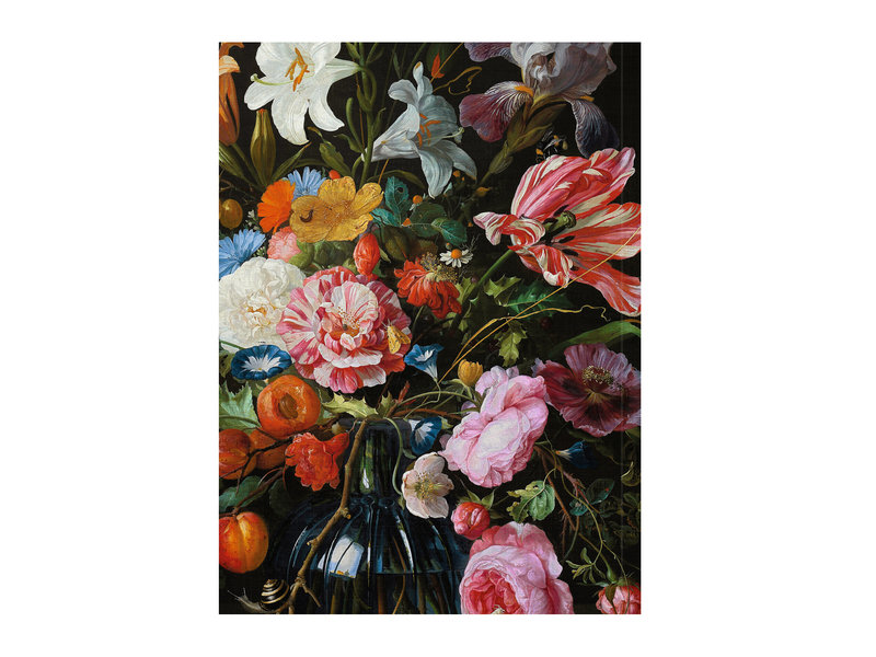 Carnet de croquis à couverture souple, De Heem, Nature morte aux fleurs