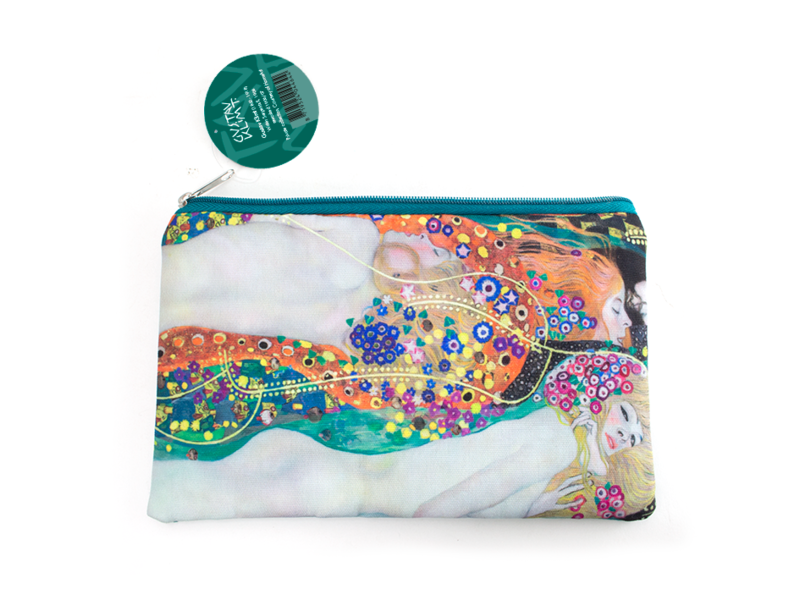 Pencil case / make-up bag, Gustav Klimt, Water Serpents 2