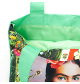 Sac en coton, avec doublure,  inspiré de Frida Kahlo