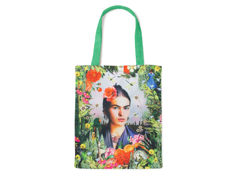 Cotton Tote Bag with lining,   Frida Kahlo