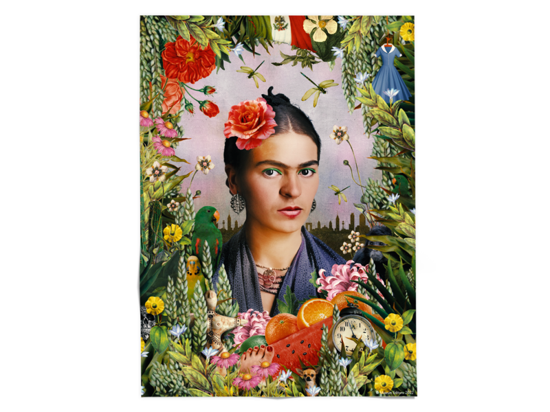 Cartel  50x70 cm, Frida Kahlo