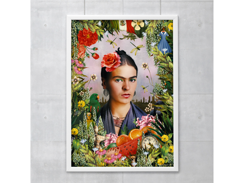 Cartel  50x70 cm, Frida Kahlo