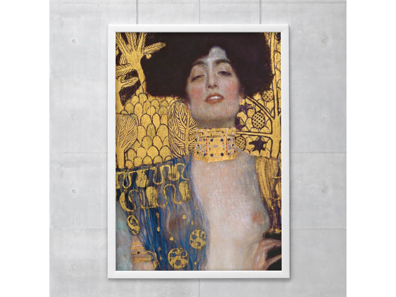 Cartel  50x70 cm, Gustav Klimt, Judith