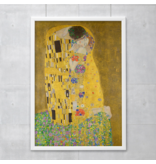 Poster 50x70 cm, Gustav Klimt , Der Kuss