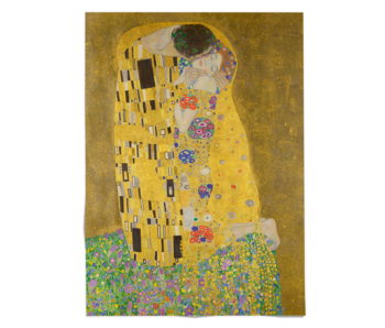 Poster 50x70 cm,   Gustav Klimt, De Kus