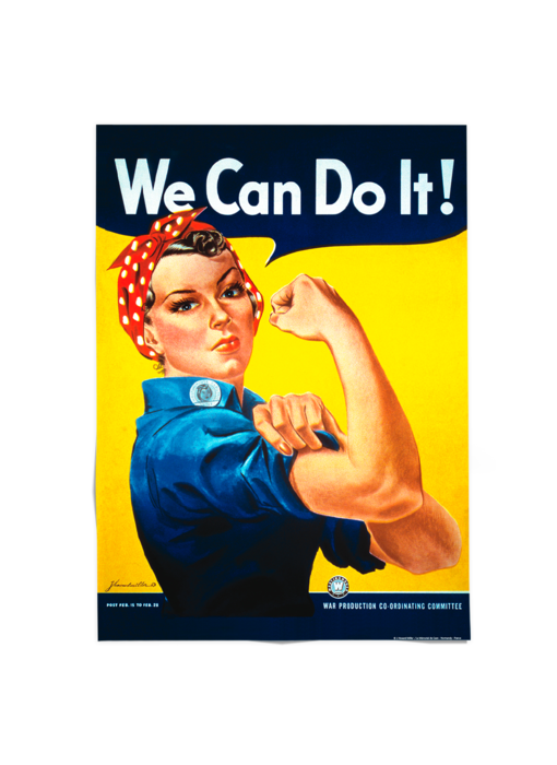 Affiche 50x70 cm , We can do it