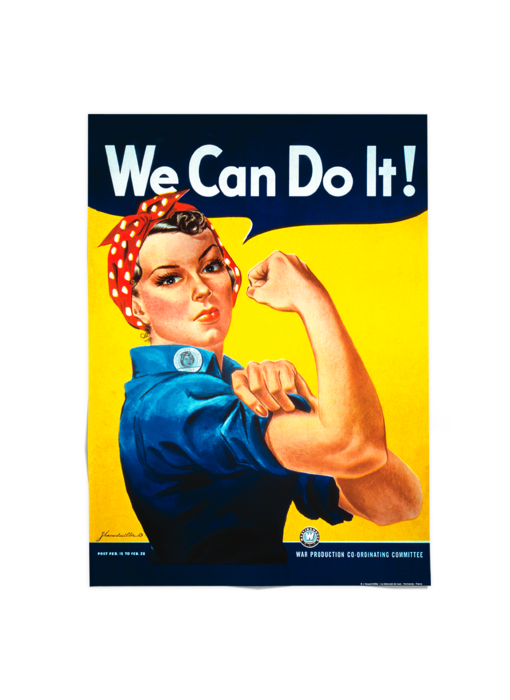 Poster 50x70 cm, We can do it