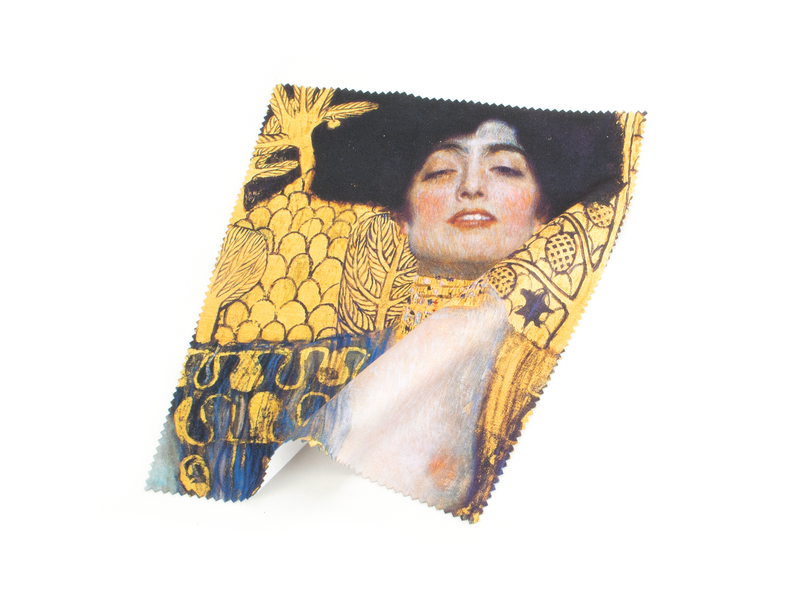 Paño de limpieza para gafas, 15x18 cm, Gustav Klimt, Judith