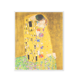 Brillenputztuch, 15x18 cm, Gustav Klimt, Der Kuss