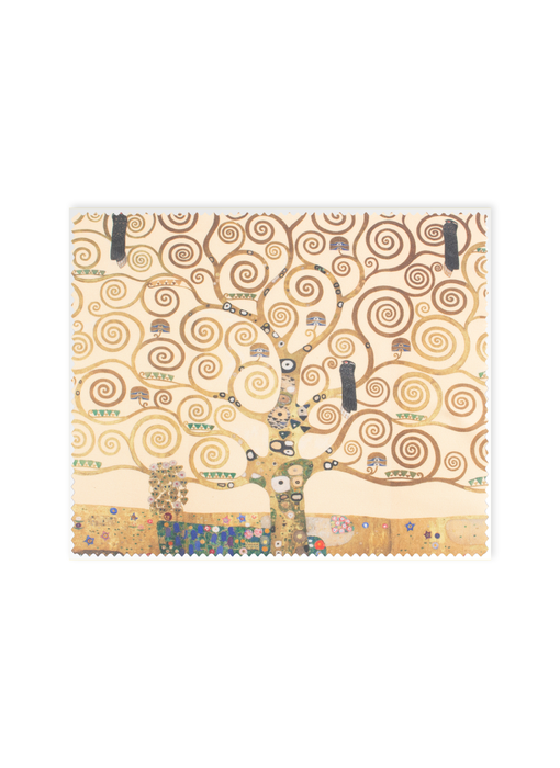 Paño limpiador de microfibre, 15x18 cm, Gustav Klimt, Árbol