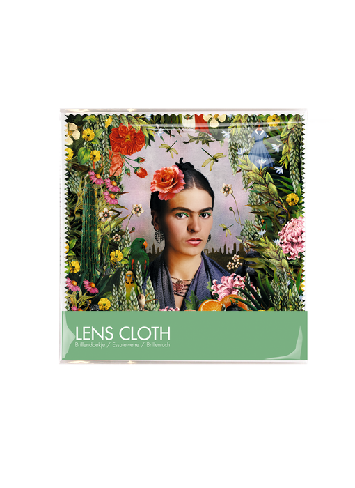 Lens cloth, 15x15 cm,   inspired by  Frida Kahlo