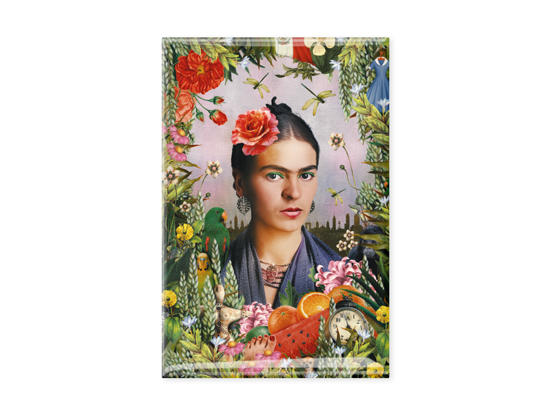 Magnet de réfrigérateur, Frida Kahlo