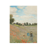 Torchon, pont japonais, Claude Monet, Champ de coquelicots