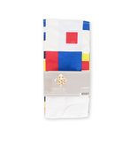 Tea Towel, Mondrian , Boogie Woogie interpretation