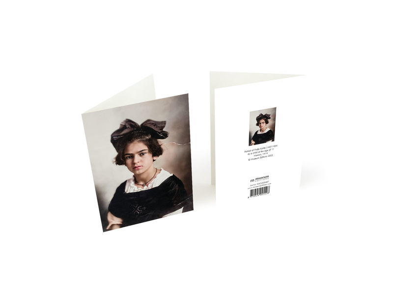 Kaartenmapje , 2x5 dubbele kaarten, Frida Kahlo foto's