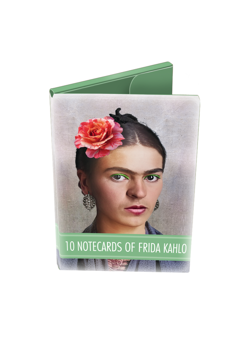 Kaartenmapje, 2x5 dubbele kaarten, Frida Kahlo foto's