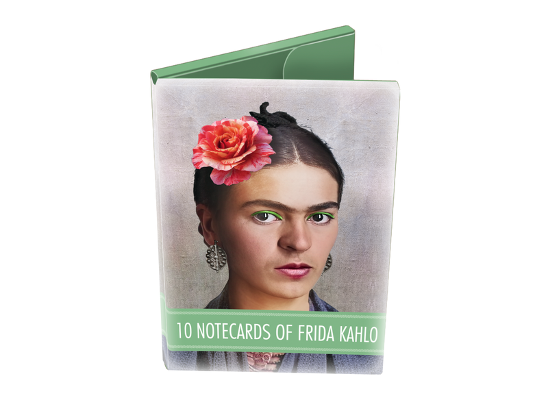 Card Wallet, 2x5 double cards, Frida Kahlo photos