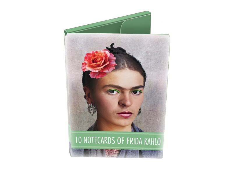 Kartenmappe, 2x5 Doppelkarten, Frida Kahlo Fotos