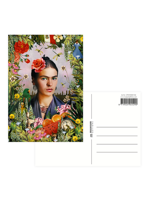 Postkarte, Frida Kahlo impression