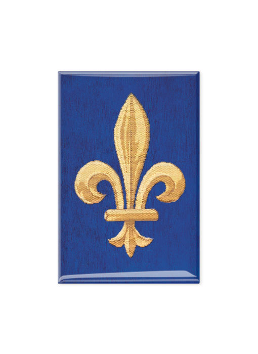 Magnet de réfrigérateur, Fleur de Lys