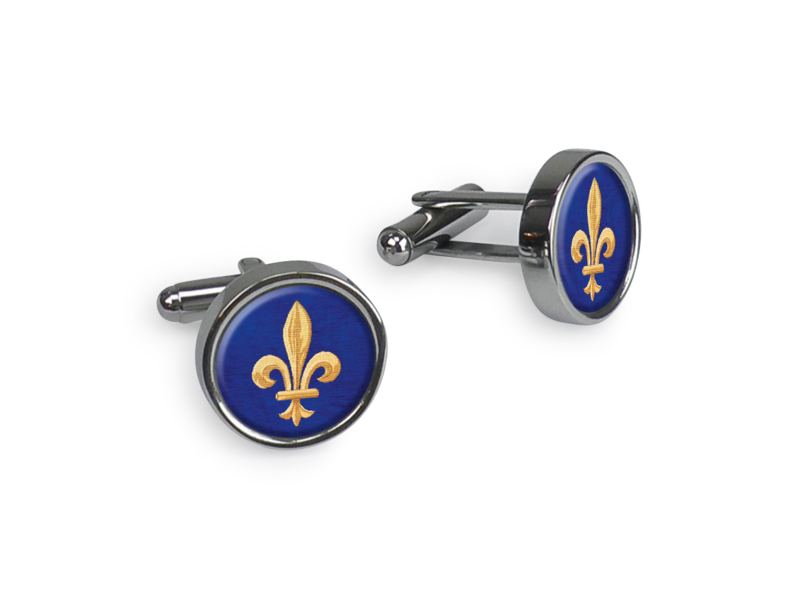 Cufflinks, Fleur de Lys