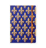 Carnet à couverture souple, A5 Fleur de Lys