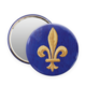 Spiegeltje, Ø 80 mm,  Fleur de Lys