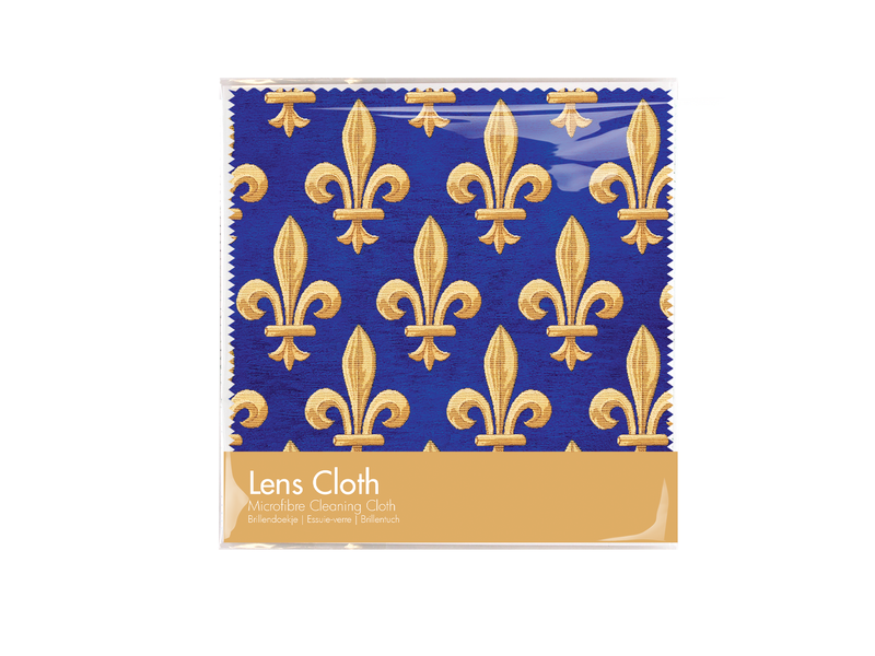 Lens cloth ,Fleur de Lys