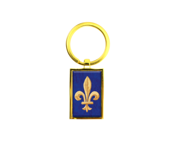 Llavero RT, medalla de oro, Fleur de Lys