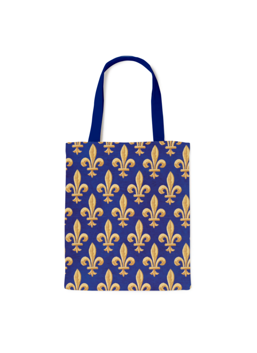 Cotton Tote Bag Luxe,  Fleur de Lys