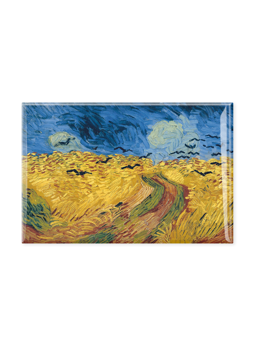 Fridge Magnet, Van Gogh, Wheatfield with crows, in Auvers