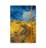 Cuaderno de tapa blanda, A5,Trigal con cuervos, Vincent van Gogh, Auvers-sur-Oise