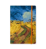 Softcover notitieboekje, A5,Van Gogh, Korenveld met kraaien, Auvers-sur-Oise