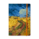 Softcover-Notizbuch, A5,  Weizenfeld mit Krähen, Van Gogh