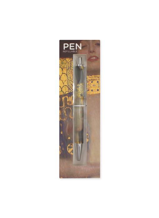 Ballpen in box, refillable, Gustav Klimt, Judith