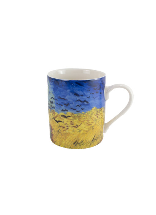 Becher,  Weizenfeld mit Krähen, Van Gogh , Auvers