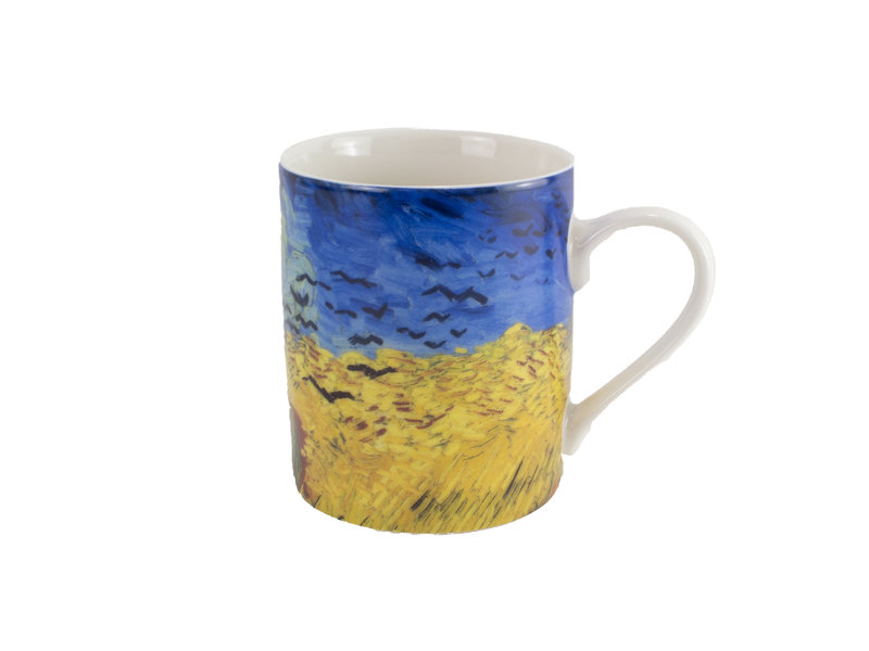 Becher,  Weizenfeld mit Krähen, Van Gogh , Auvers