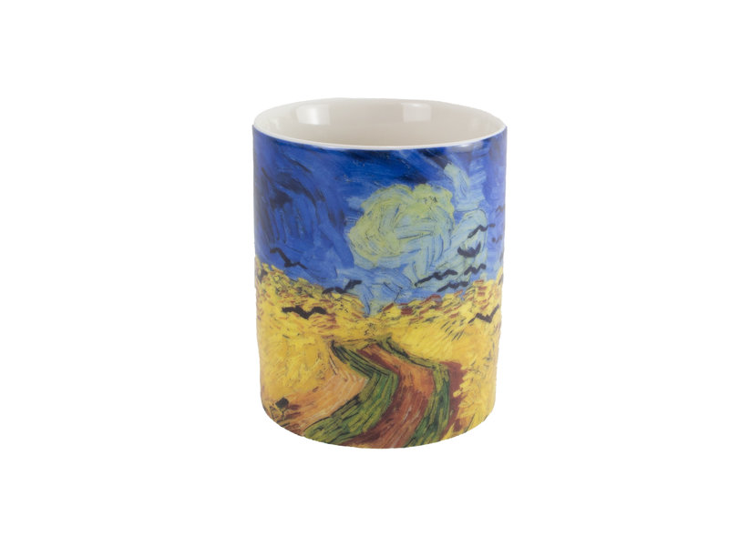 Becher,  Weizenfeld mit Krähen, Van Gogh , Auvers