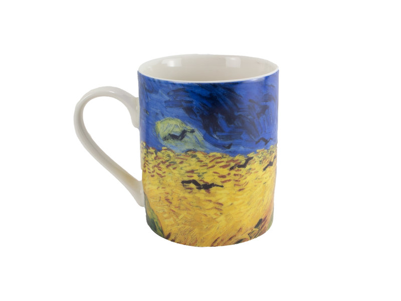 Becher,  Weizenfeld mit Krähen, Van Gogh , Auvers