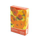 Jugando a las cartas,  Girasoles, Vincent van Gogh