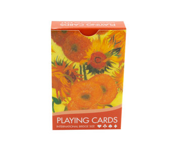 Playing cards, Sunflowers , Vincent van Gogh