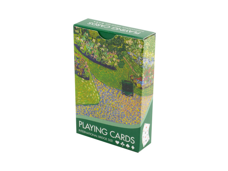 Playing cards, Van Gogh, Garden  in Auvers-sur-Oise