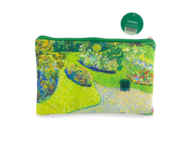 Pouch, Garden in Auvers, Vincent van Gogh