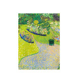 Softcover Kunst Skizzenbuch,  Garten in Auvers, Vincent van Gogh