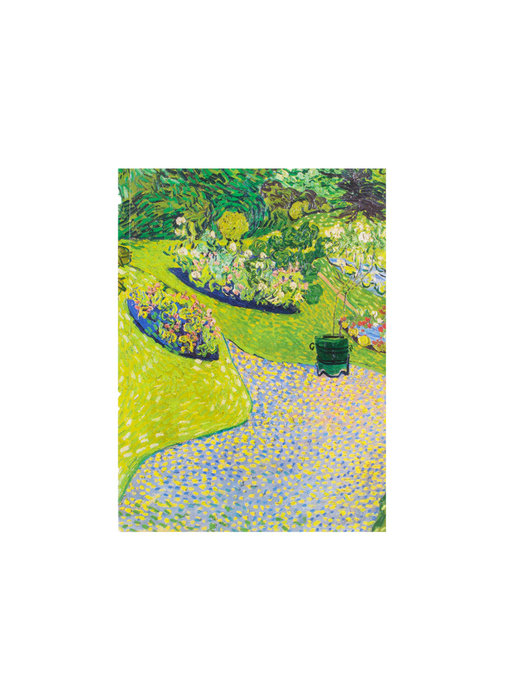 Cahier d'artiste, Jardin à Auvers,Vincent van Gogh