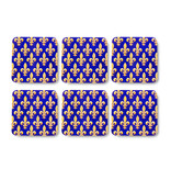 Coasters, Fleur de Lys