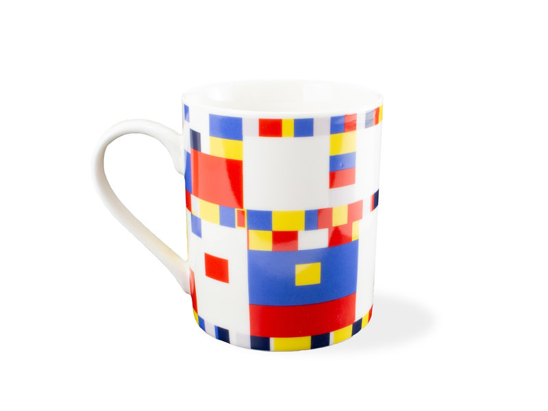 Mug , Piet Mondrian  - Boogie Woogie