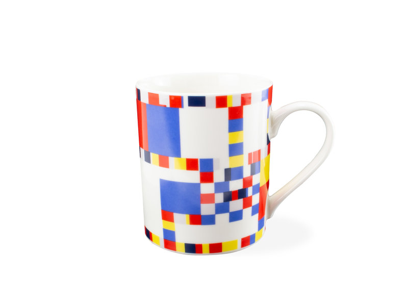 Mug , Piet Mondrian  - Boogie Woogie